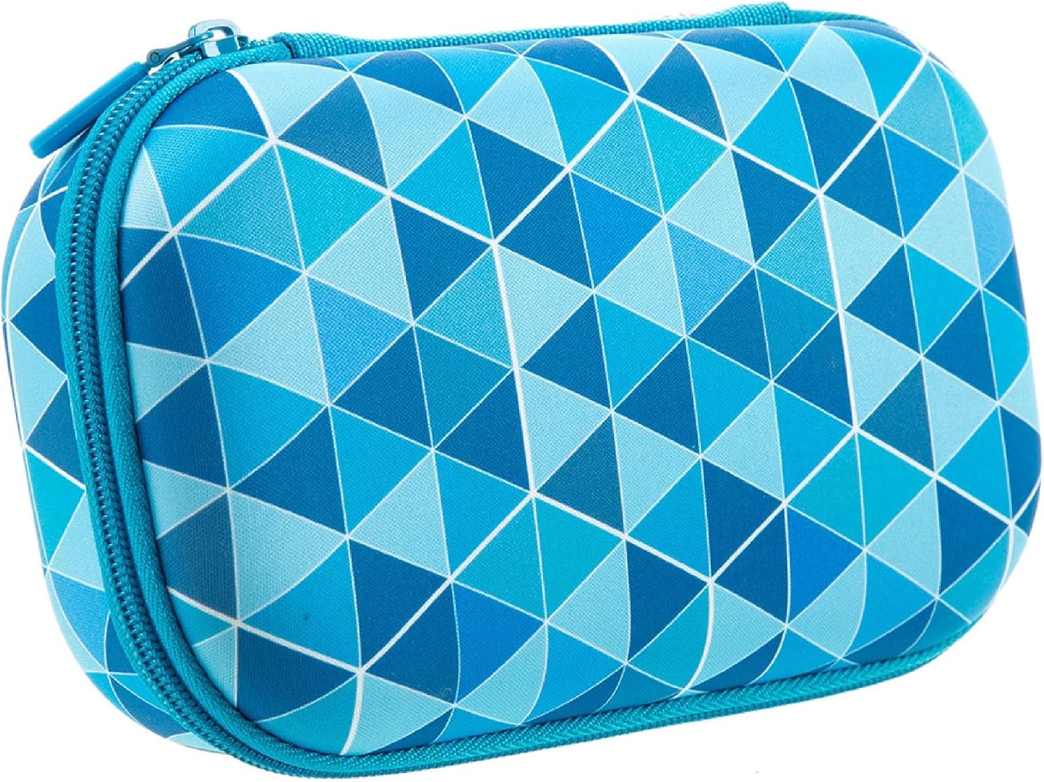 ZIPIT Blue Pencil Case for Kids, Cute Pencil Box for School, Large Capacity Stationery Organizer Box