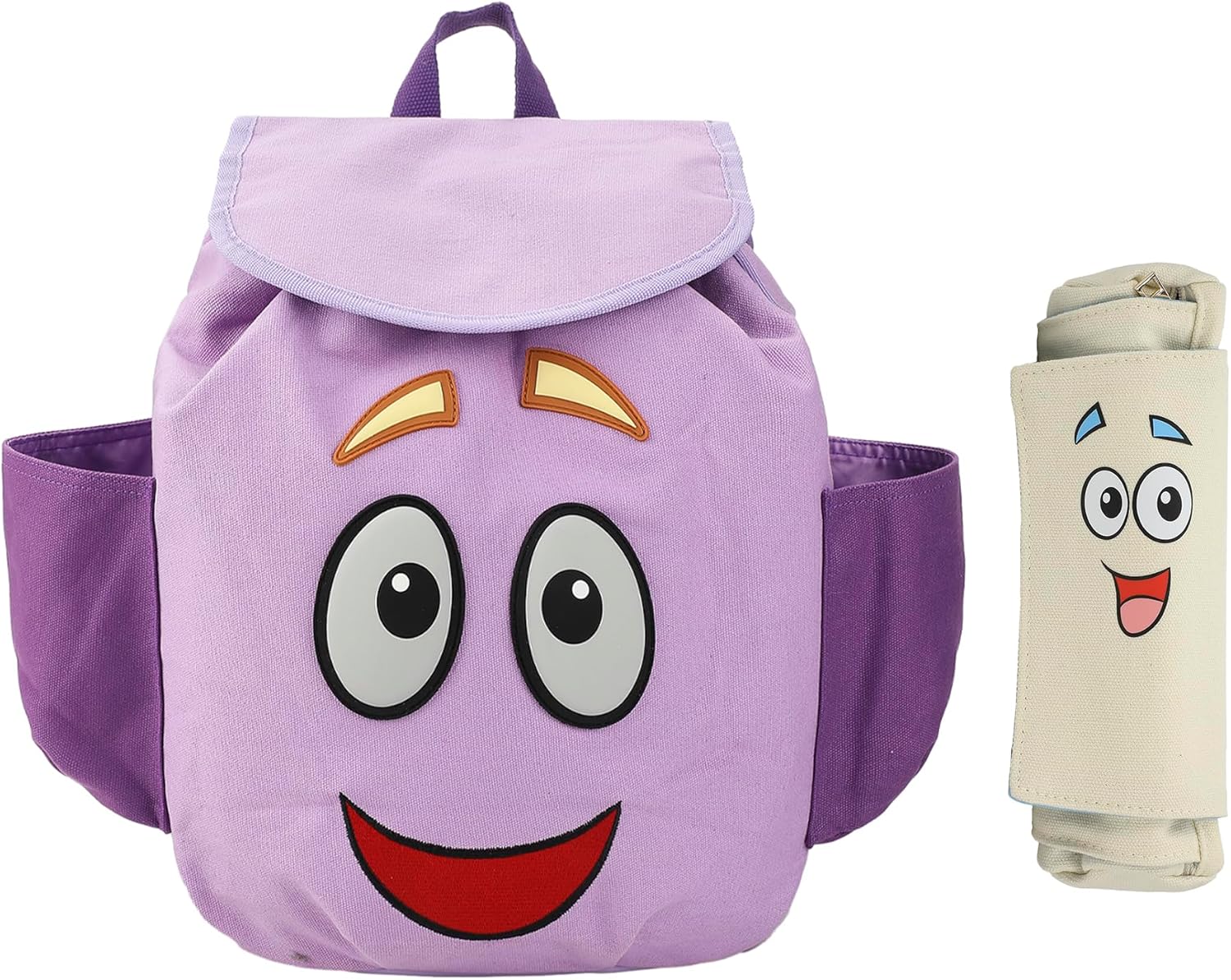 Bioworld Dora The Explorer Backpack Character 13″ Novelty Backpack With Map Pouch