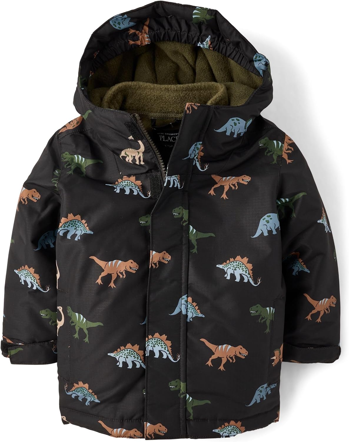 The Children’s Place Baby Boys’ And Toddler Heavy 3 in 1 Winter Jacket, Wind Water-resistant Shell, Fleece Inner