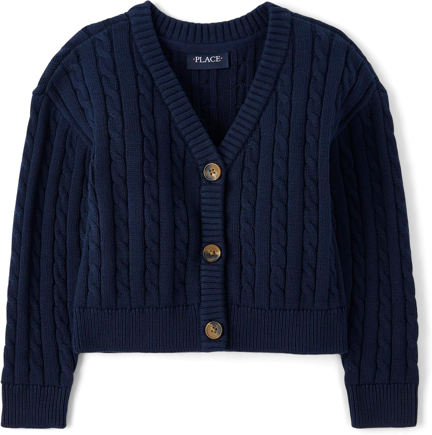 The Children’s Place Girls’ Uniform Cardigan Sweater