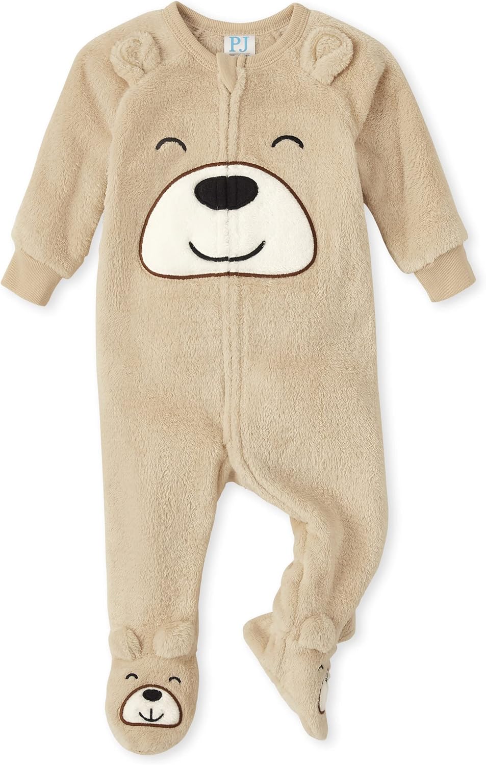 The Children’s Place unisex-baby And Toddler Fleece Zip-front One Piece Footed Pajama