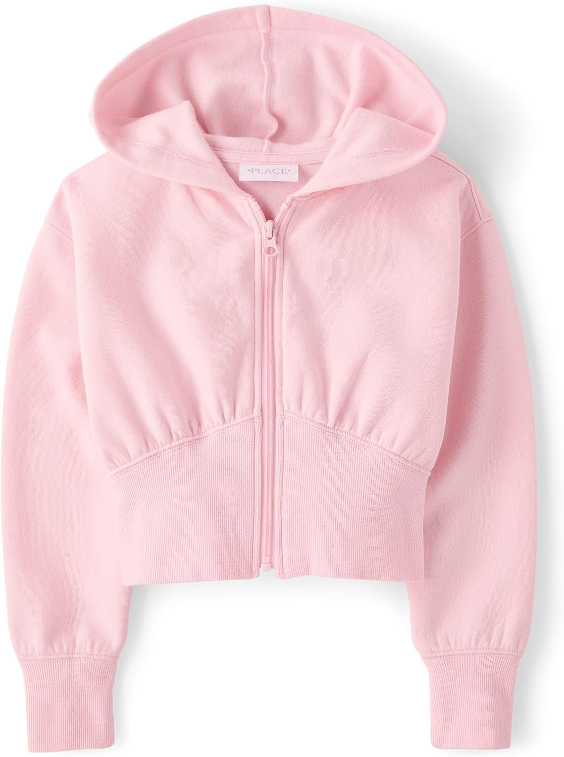 The Children’s Place Girls’ Active Long Sleeve Premium Fleece Hooded Zip Up