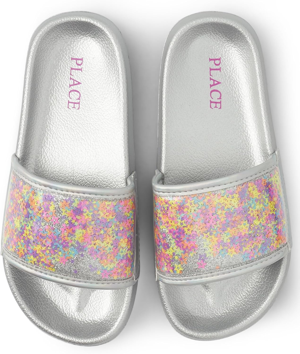 The Children’s Place Girls Everday Slip on Slide Sandals