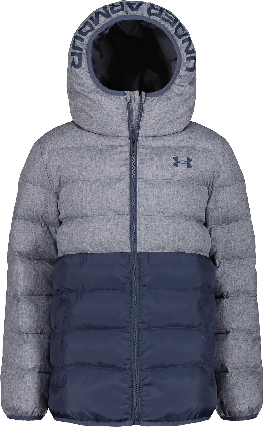 Under Armour Boys Pronto Hooded Puffer Jacket, Lightweight & Water Repellent
