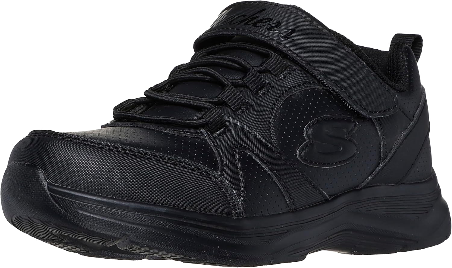 Skechers Girls’ Glimmer Kicks – School Struts Sneaker