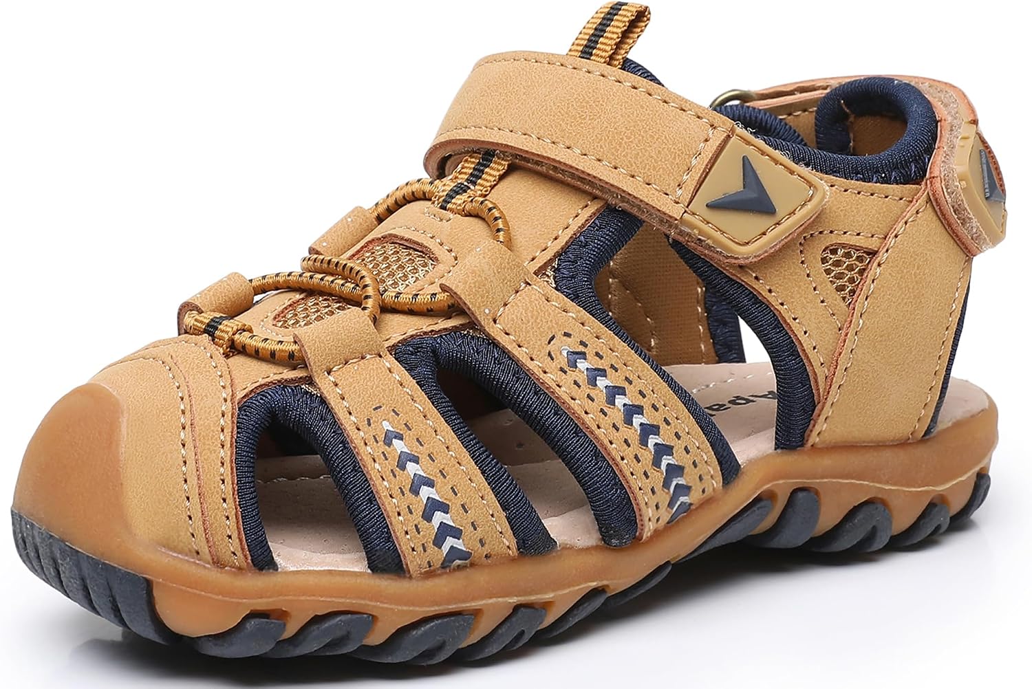 Apakowa Kid’s Boy’s Girl’s Soft Sole Close Toe Sport Beach Sandals (Toddler/Little Kid)