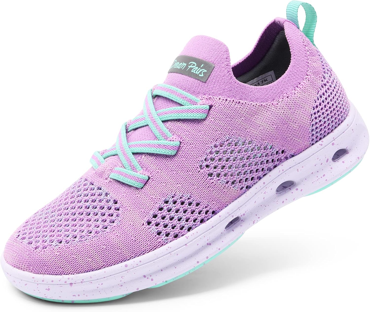 DREAM PAIRS Boys Girls Sneakers Kids Slip-on Quick Dry Lightweight Aqua Water Shoes