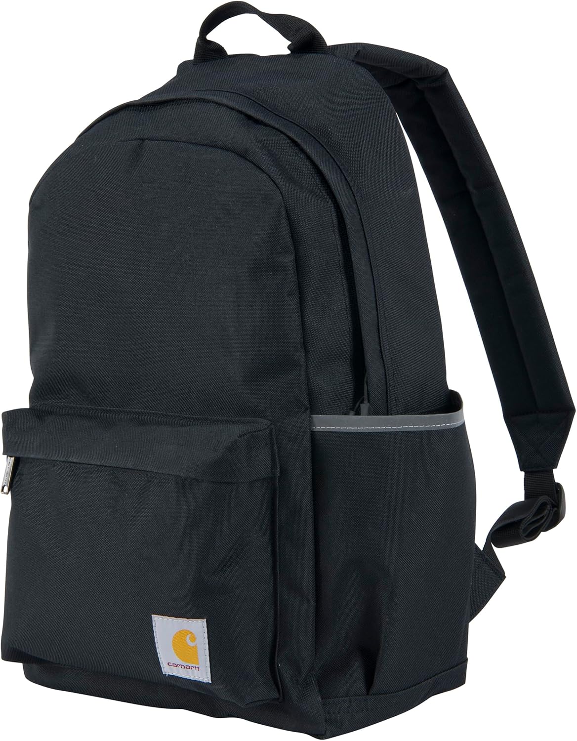 Carhartt 21L Classic Laptop Backpack, Water-Resistant Pack W/ 15″ Laptop Sleeve and Organizational Compartments, Black