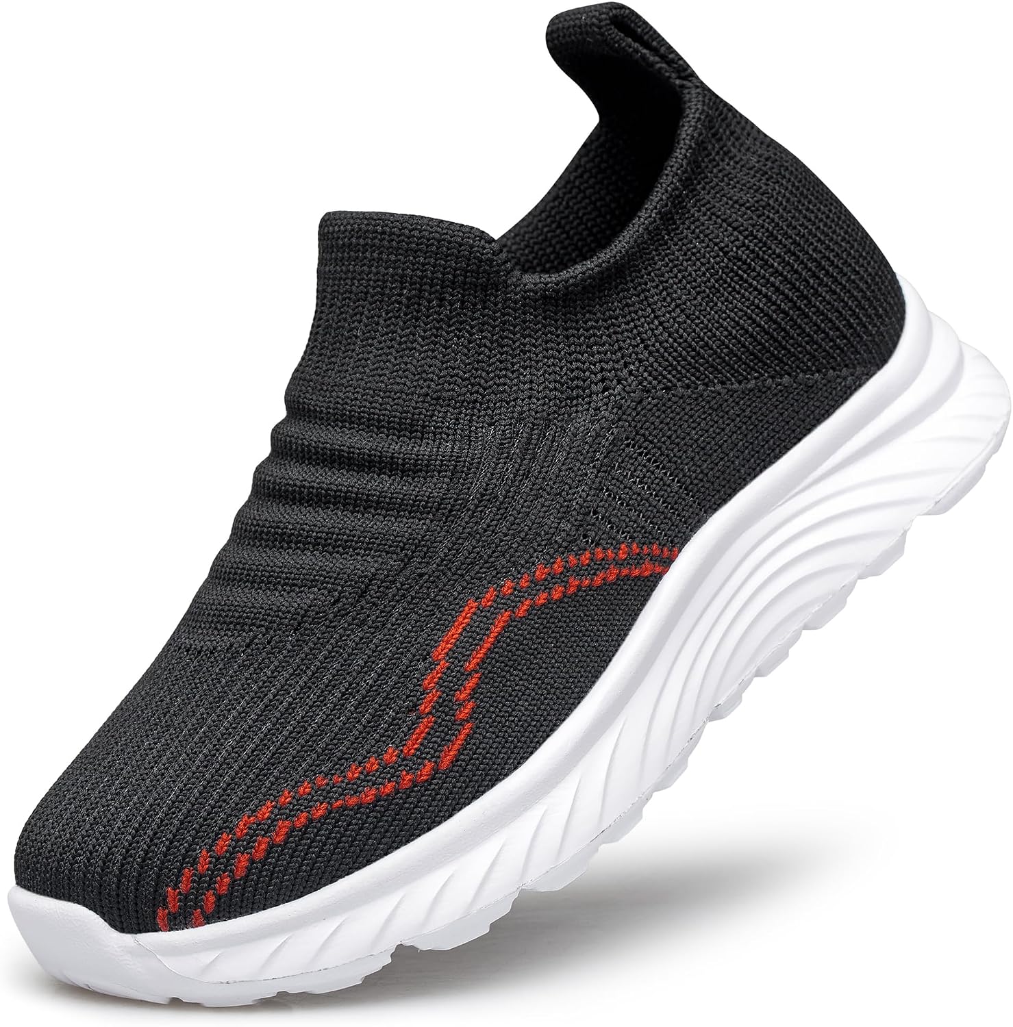 Boys Girls Sock Shoes Unisex Kids Sneakers Athletic Tennis Walking Running Shoes for Toddler/Little Kid/Big Kid