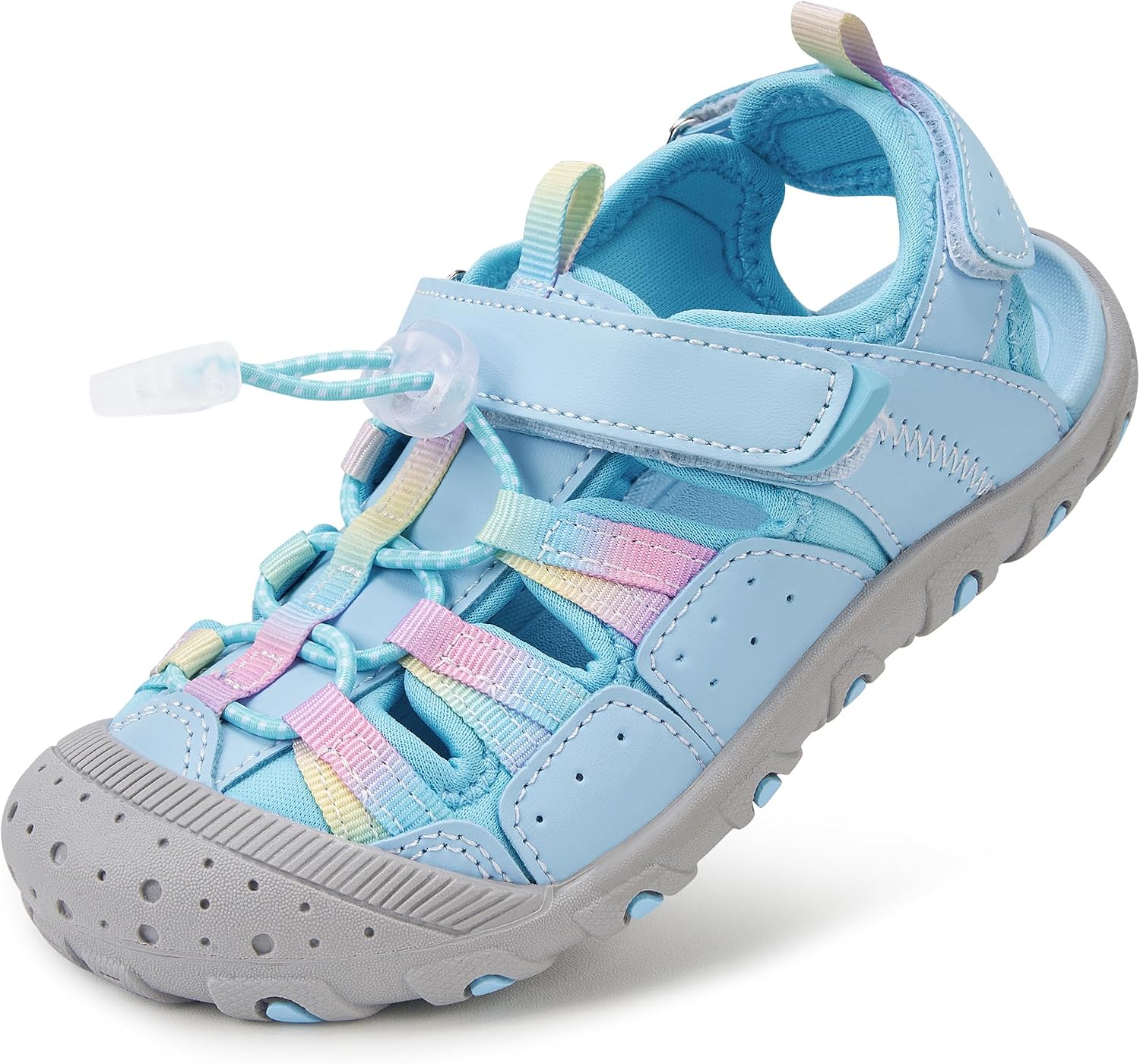 Stelle Boys Girls Sport Sandals Outdoor Beach Hiking Closed Toe Casual Athletic Summer Shoes for Toddler/Little/Big Kids