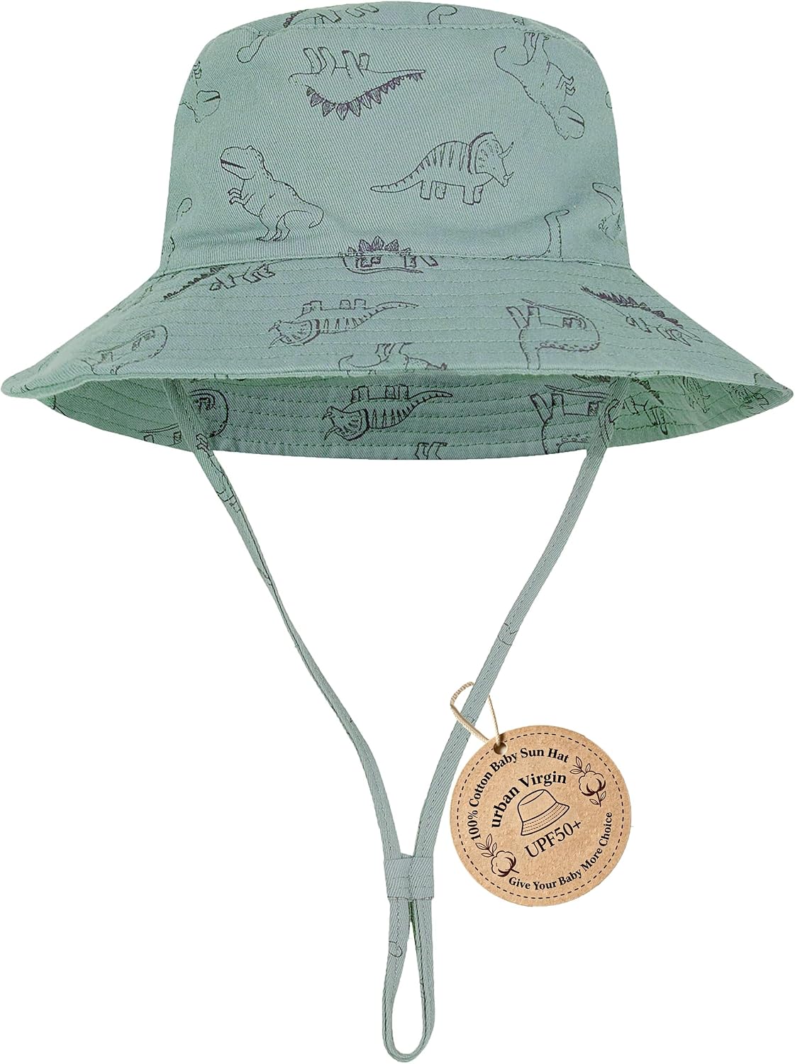 Baby Sun Hat UPF 50+ Sun Protective Toddler Bucket Hat Summer Kids Beach Hats Wide Brim Outdoor Play Hat for Boys Girls