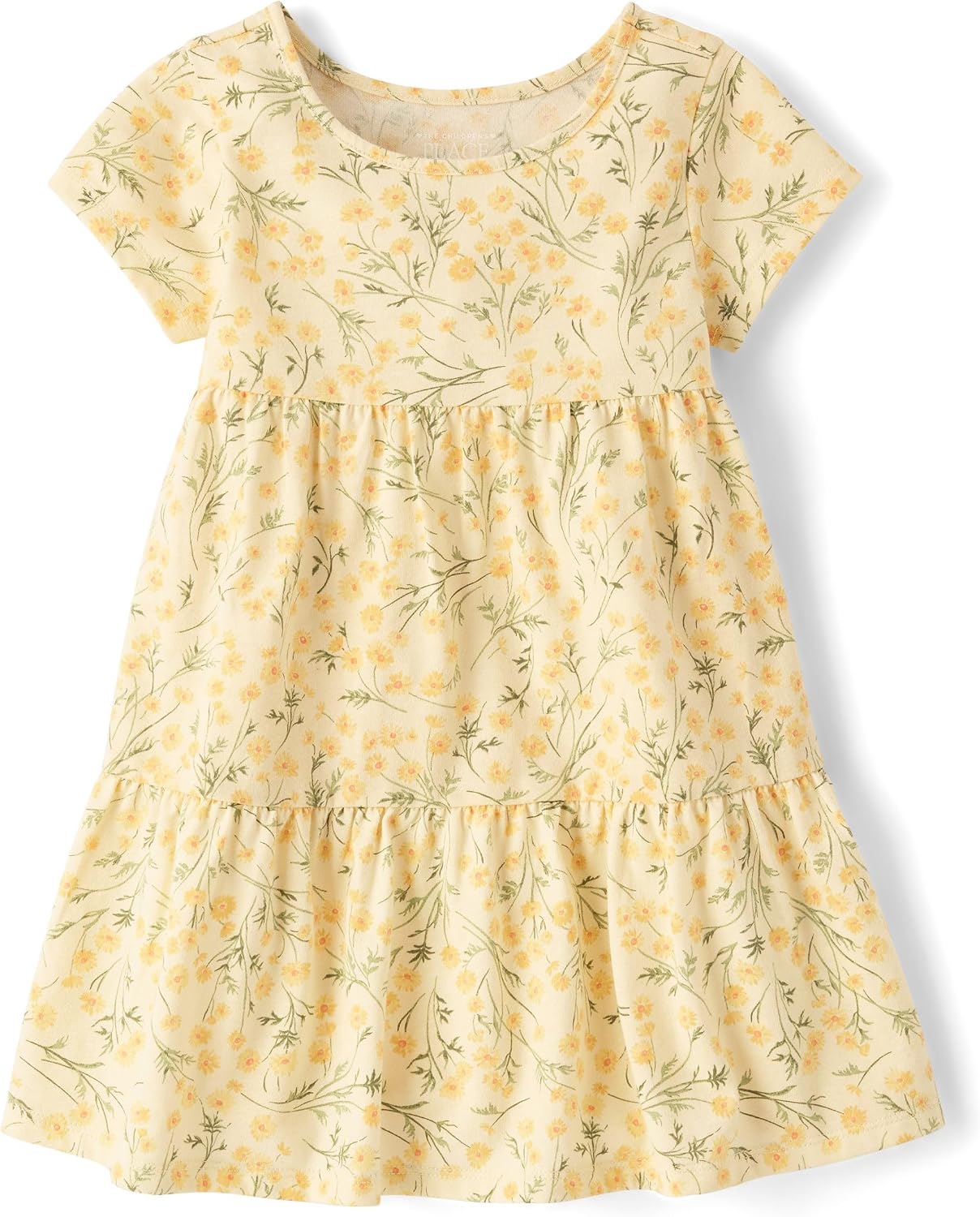 The Children’s Place Baby-Girls and Toddler Tiered Dress, Short Sleeve
