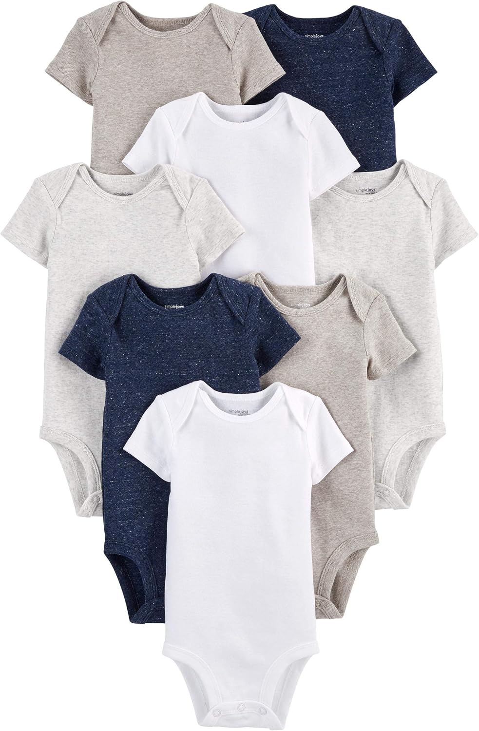 Simple Joys by Carter’s Baby 8-Pack Short-Sleeve Bodysuit