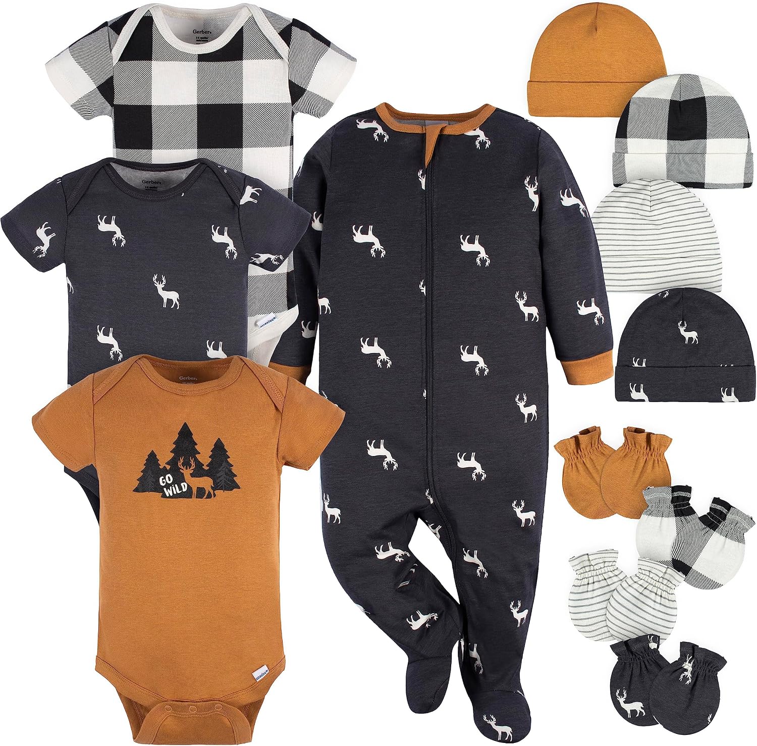 Gerber Unisex Baby 12 Piece Layette Gift Set