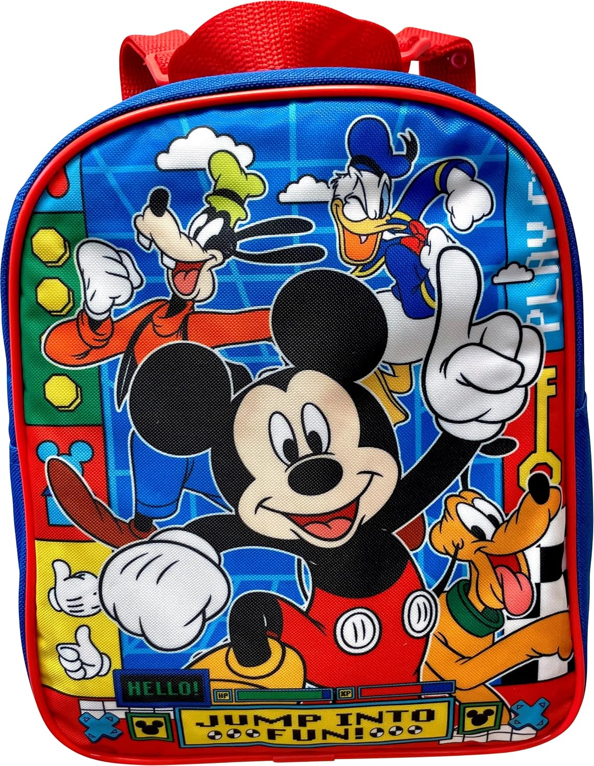 Disney/Marvel Kids Licensed 10″ Mini Backpack (Mickey Mouse)