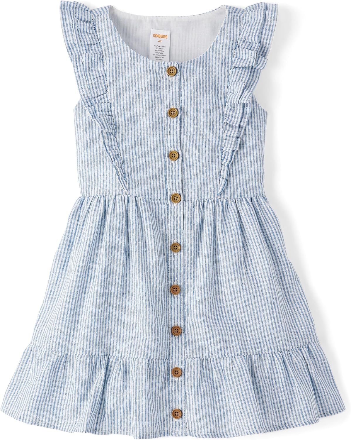 Gymboree Girls’ and Toddler Linen Summer Dresses