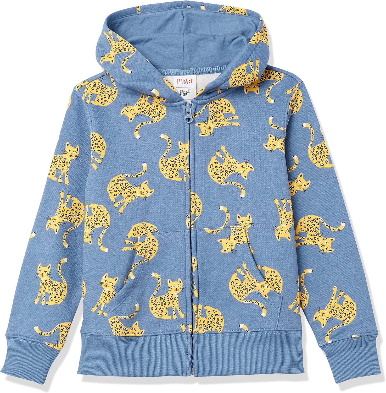 Amazon Essentials Girls and Toddlers’ Fleece Zip-Up Hoodie Sweatshirt