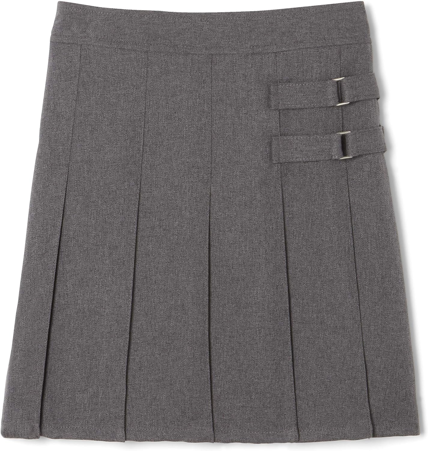French Toast Girls’ Adjustable Waist Pleated-Front Two-Tab Scooter Skirt