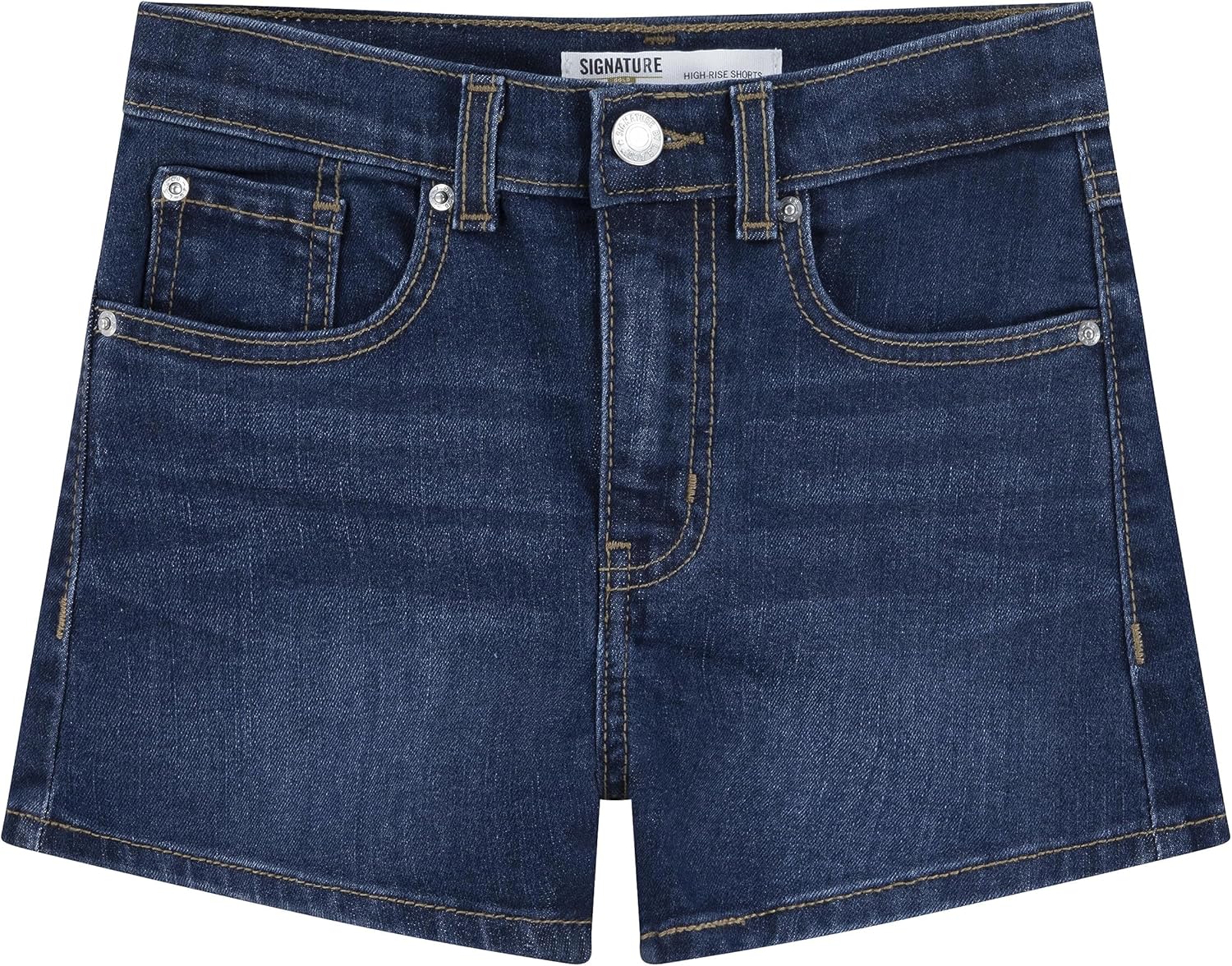 Levi Strauss Signature Gold Girls’ High Rise Cut-Off Short