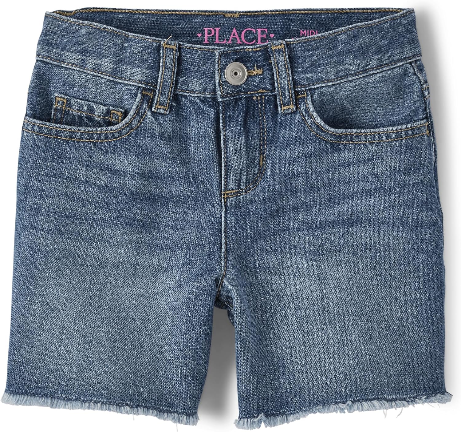 The Children’s Place Girls’ Denim Bermuda Shorts