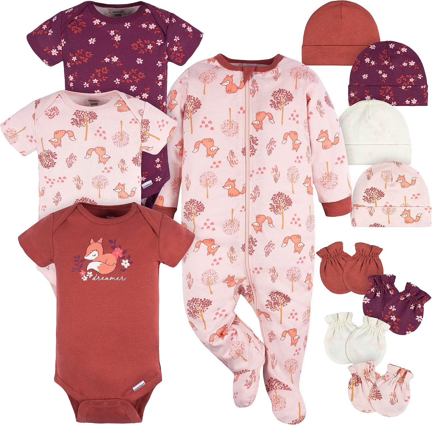Gerber Baby Boys & Girls 12 Piece Layette Gift Set