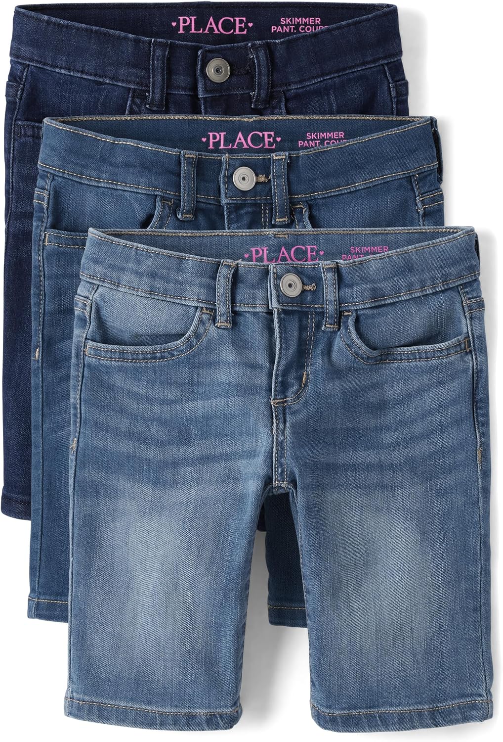 The Children’s Place Girls Twill Skimmer Shorts