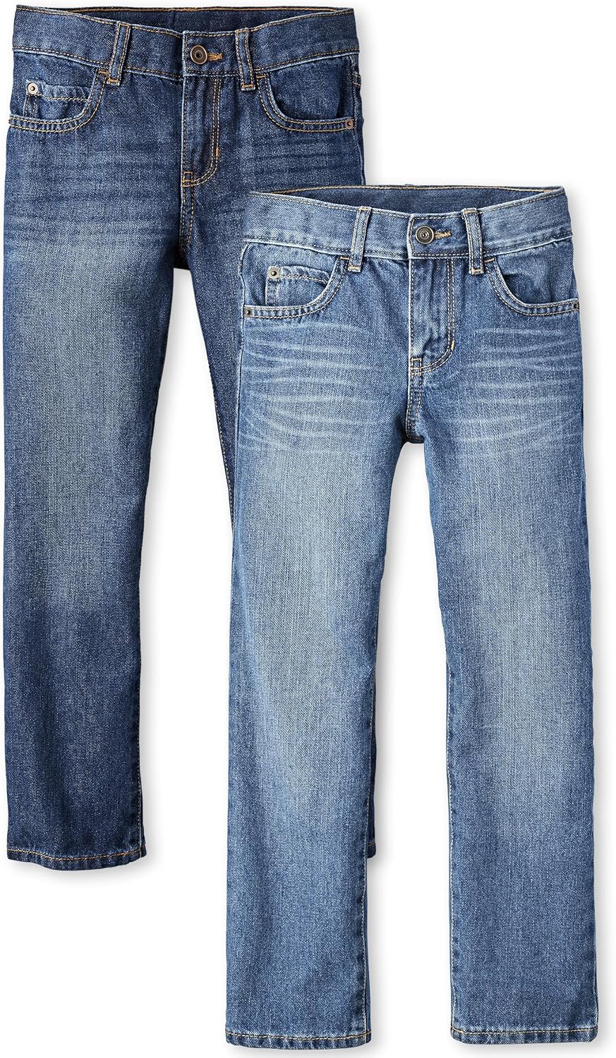 The Children’s Place Boys’ Straight Leg Jeans