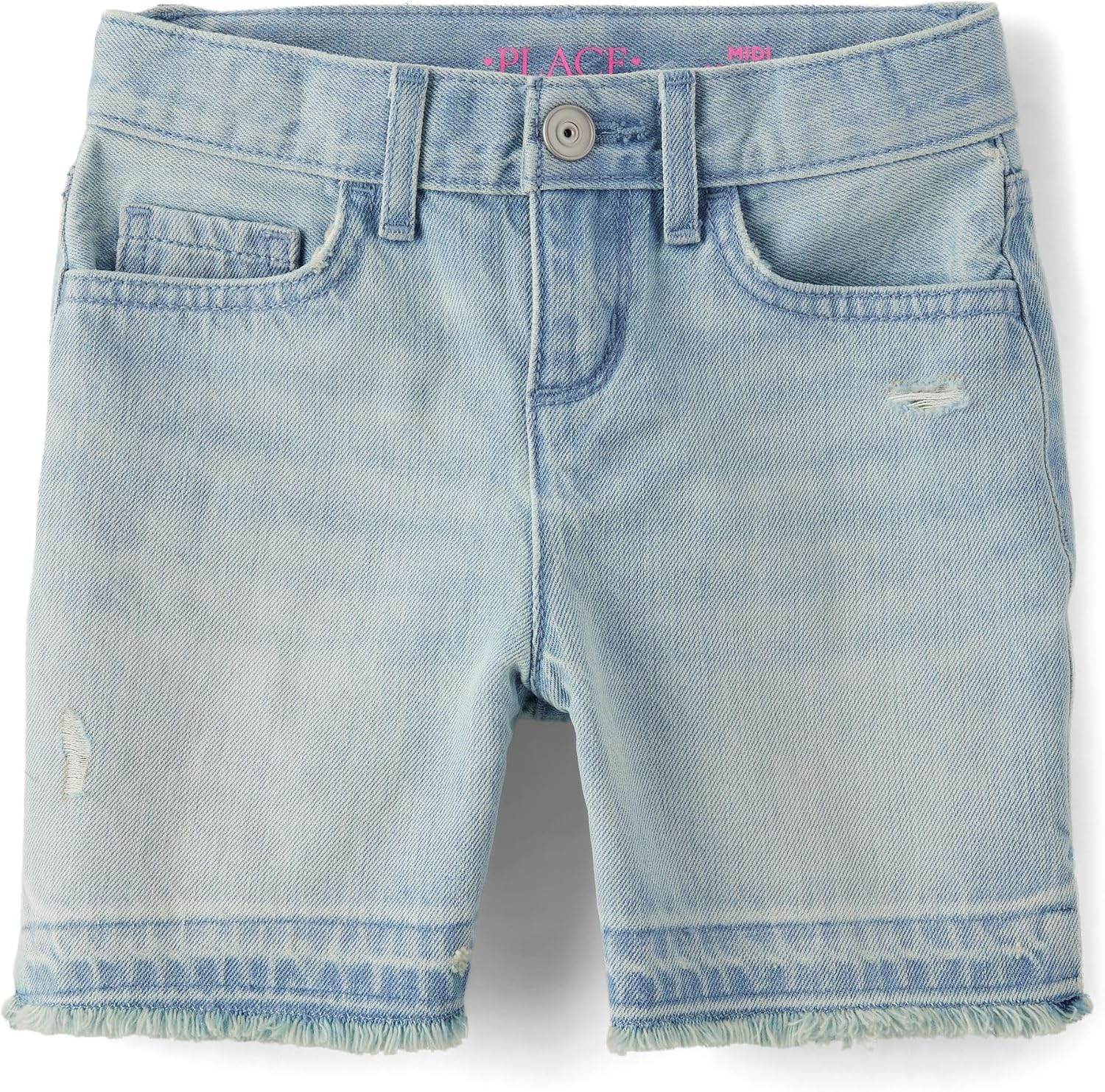 The Children’s Place Girls’ Denim Bermuda Shorts
