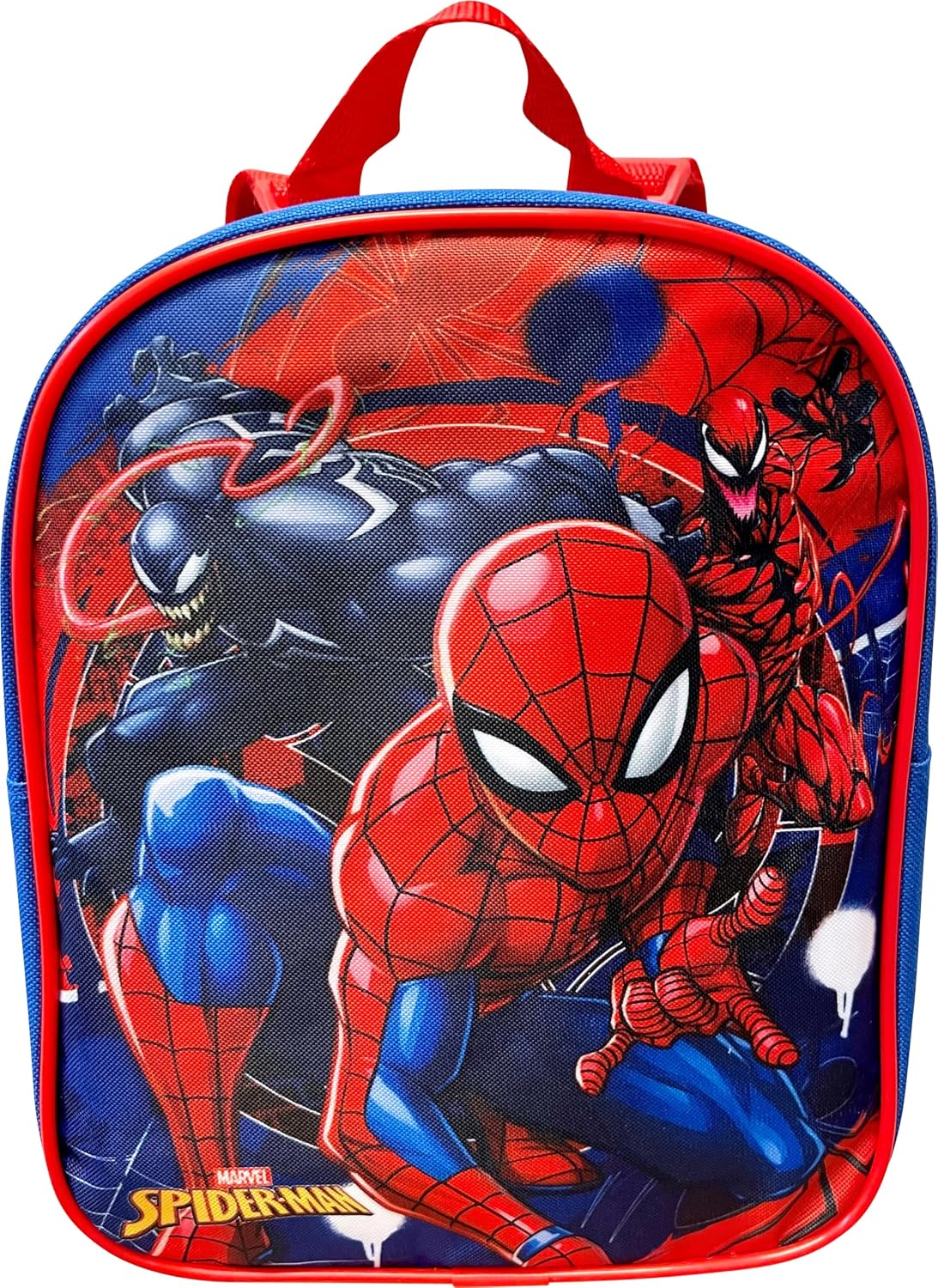 Disney/Marvel Kids Licensed 10″ Mini Backpack (Spider-Man Blue)