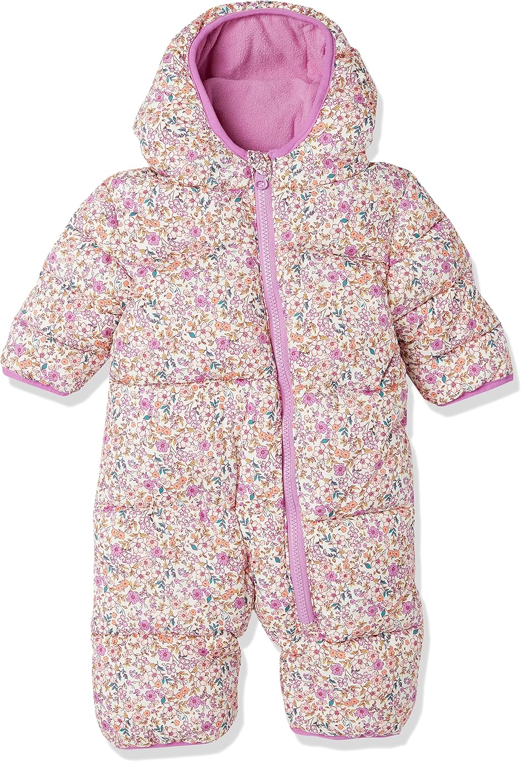 Amazon Essentials Unisex Babies’ Water-Resistant Winter Puffer Snowsuit for Boys and Girls