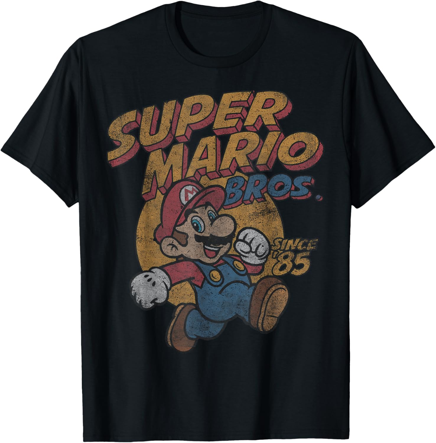 Super Mario Bros. Since ’85 Vintage Poster T-Shirt