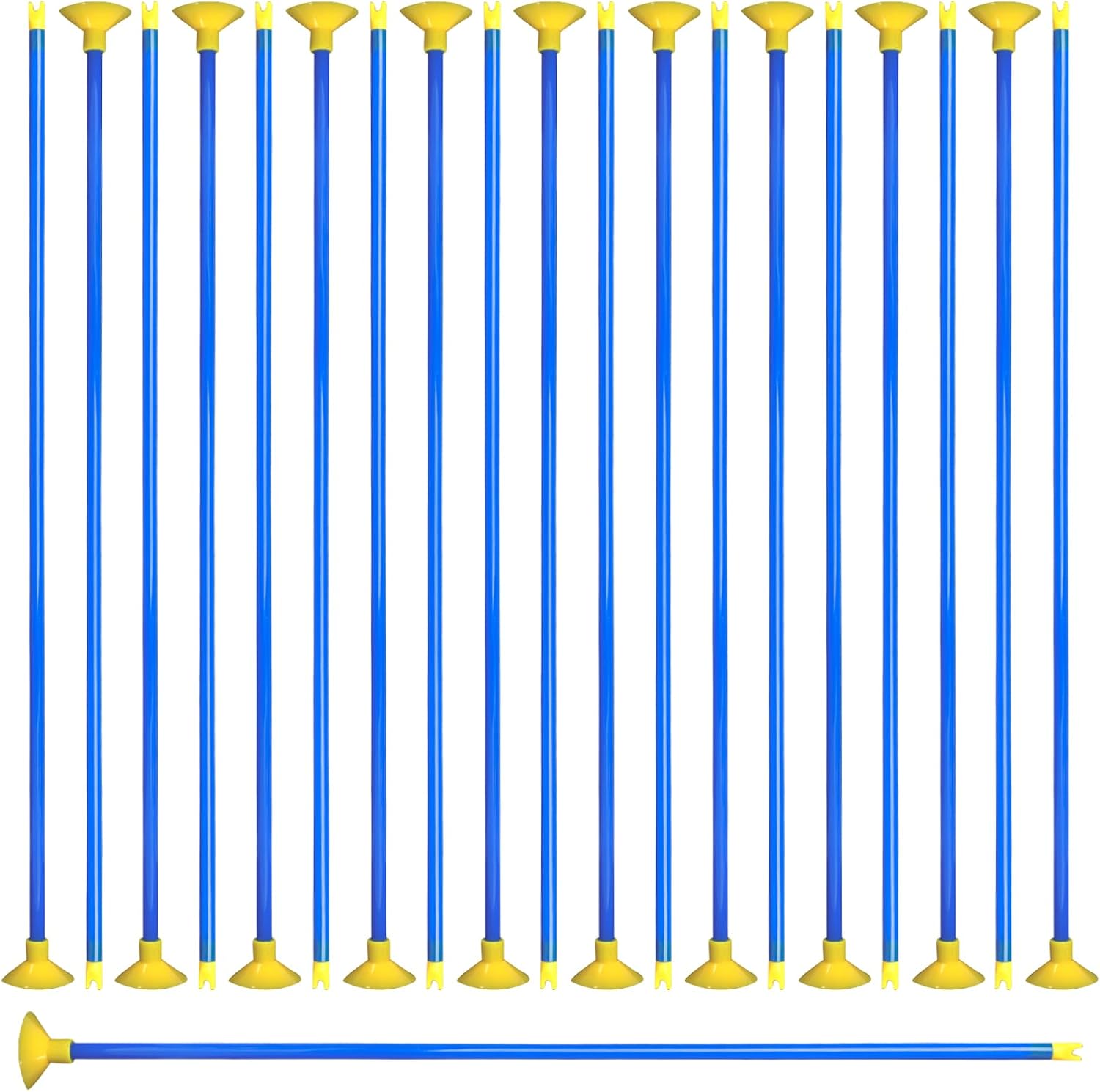 Play Replacement Suction Cup Arrows, 16.54 Inch Toy Replacement Arrows with Suction Cups