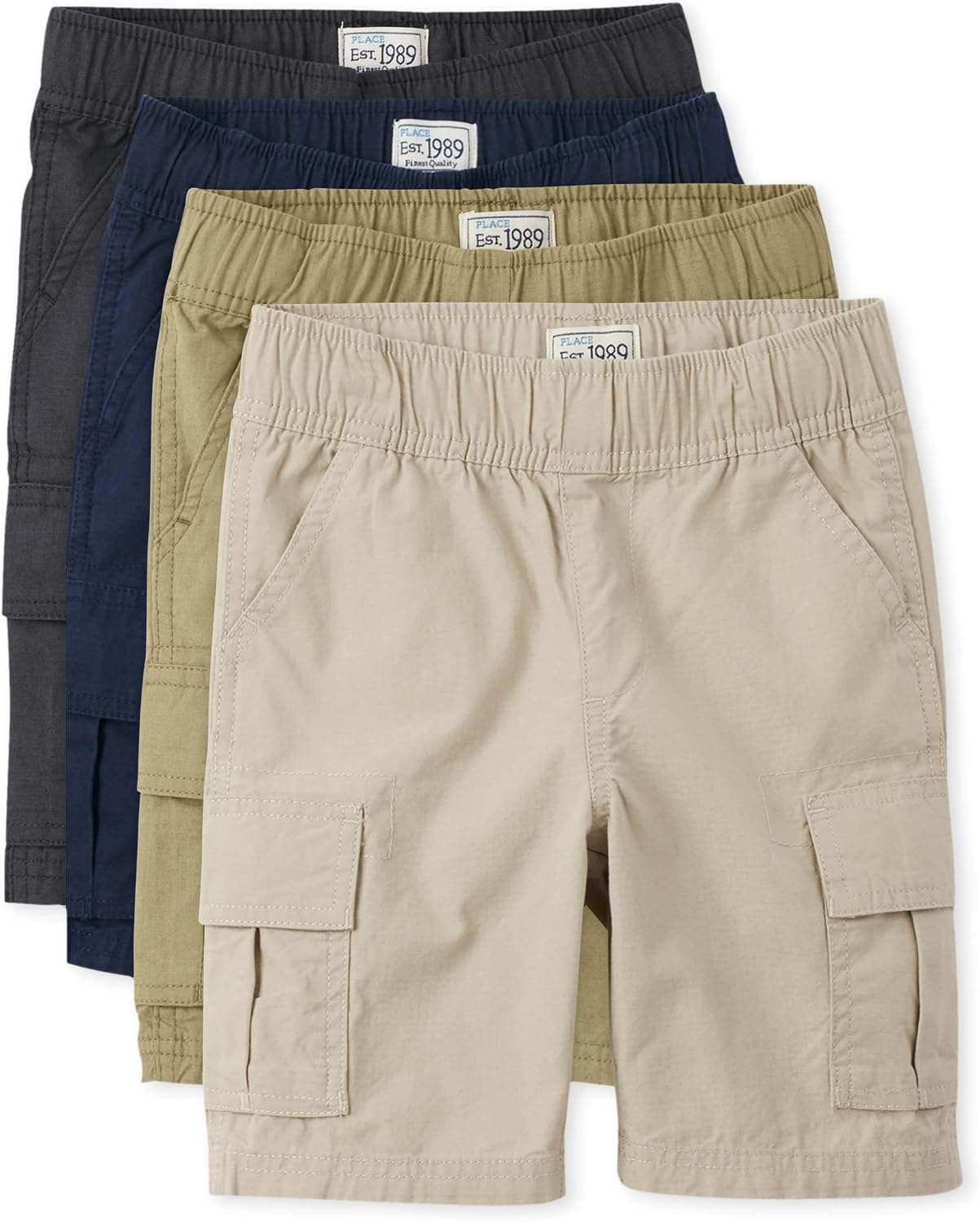 The Children’s Place Boys’ Essential Cargo Shorts